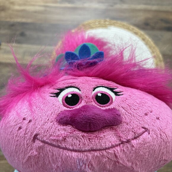 Pillow Pets Trolls Poppy Plush Stuffed Animal NEW w TAGS Dreamworks - Picture 5 of 11